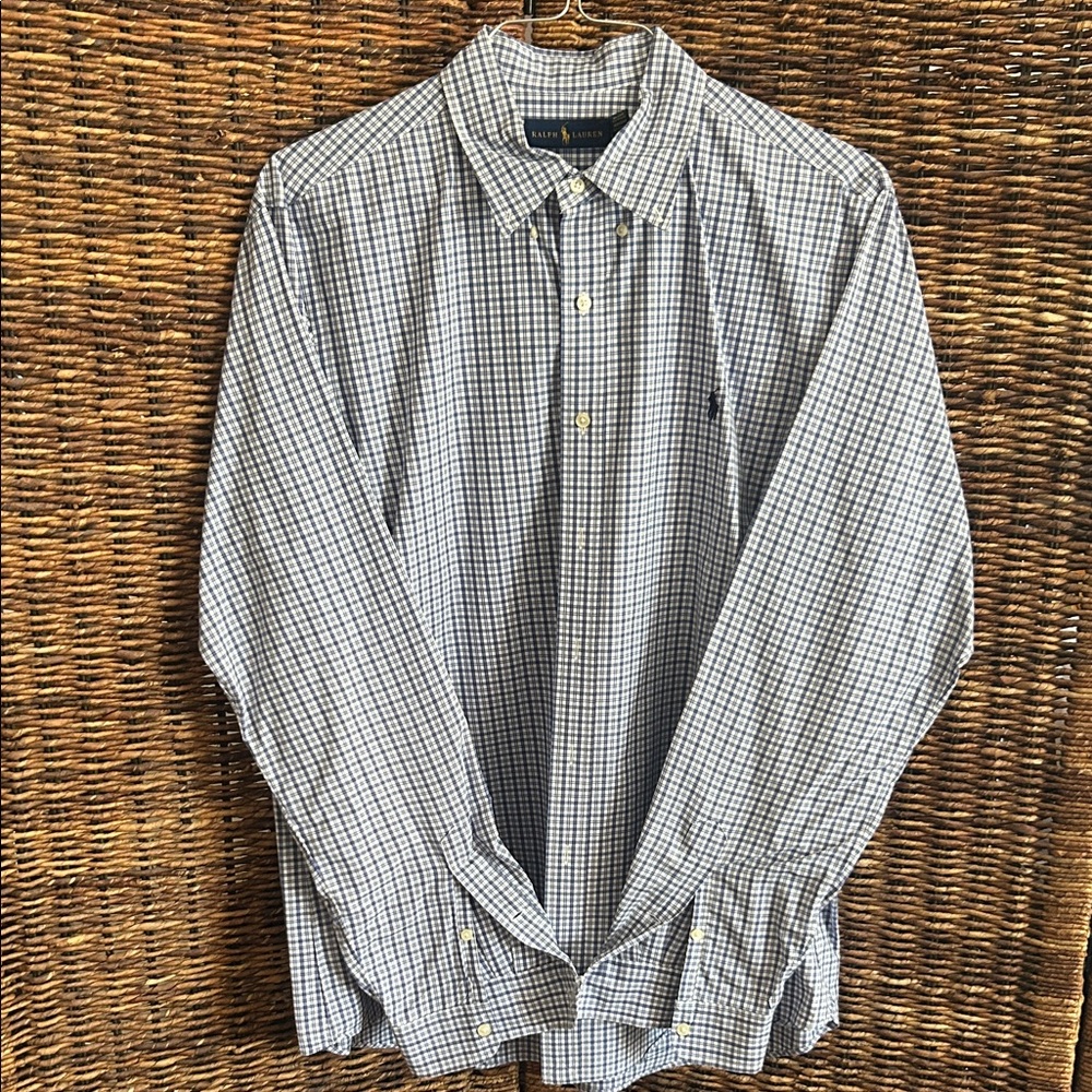 Ralph Lauren mens Button-Down Shirt, size XL